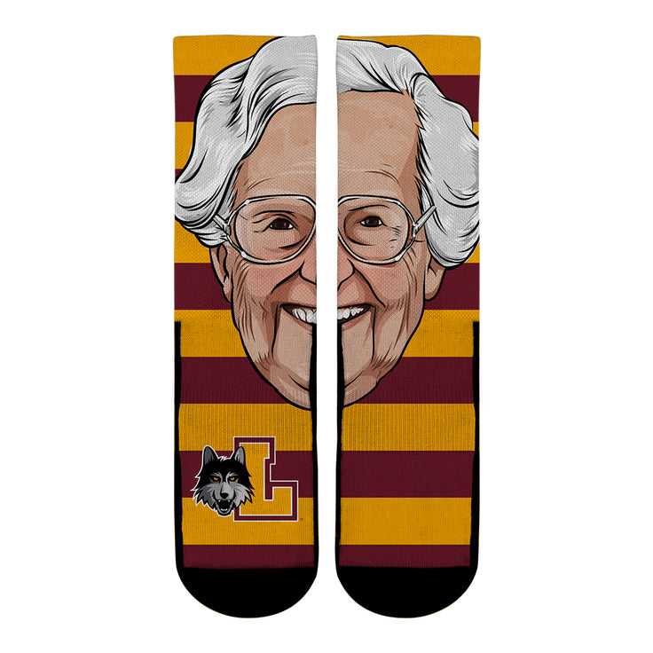 Loyola Chicago Ramblers - Sister Jean Socks (Smile) - {{variant_title}}