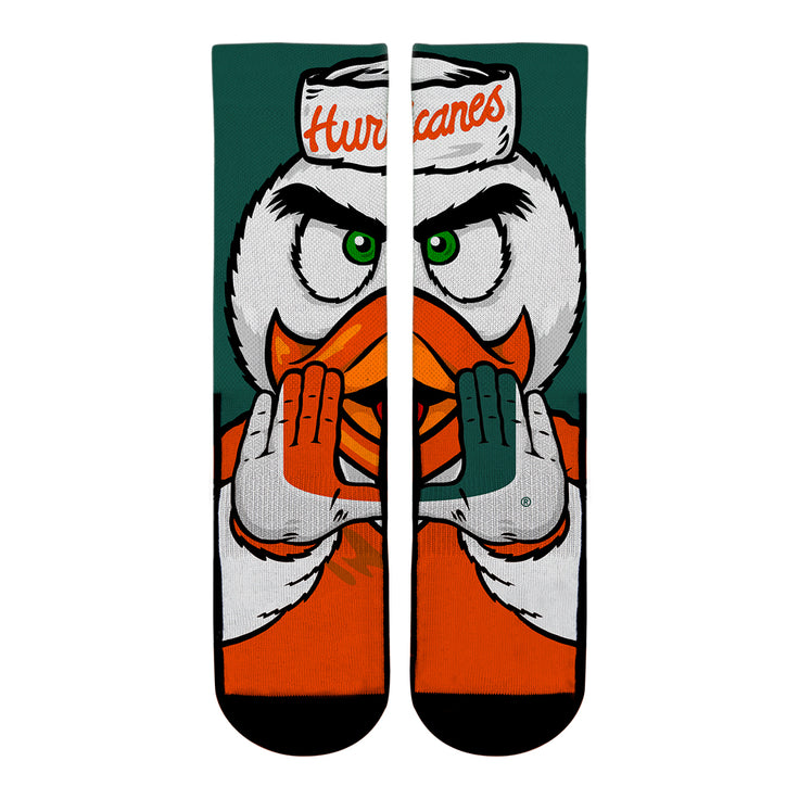 Miami Hurricanes - Sebastian the Ibis Mascot - {{variant_title}}