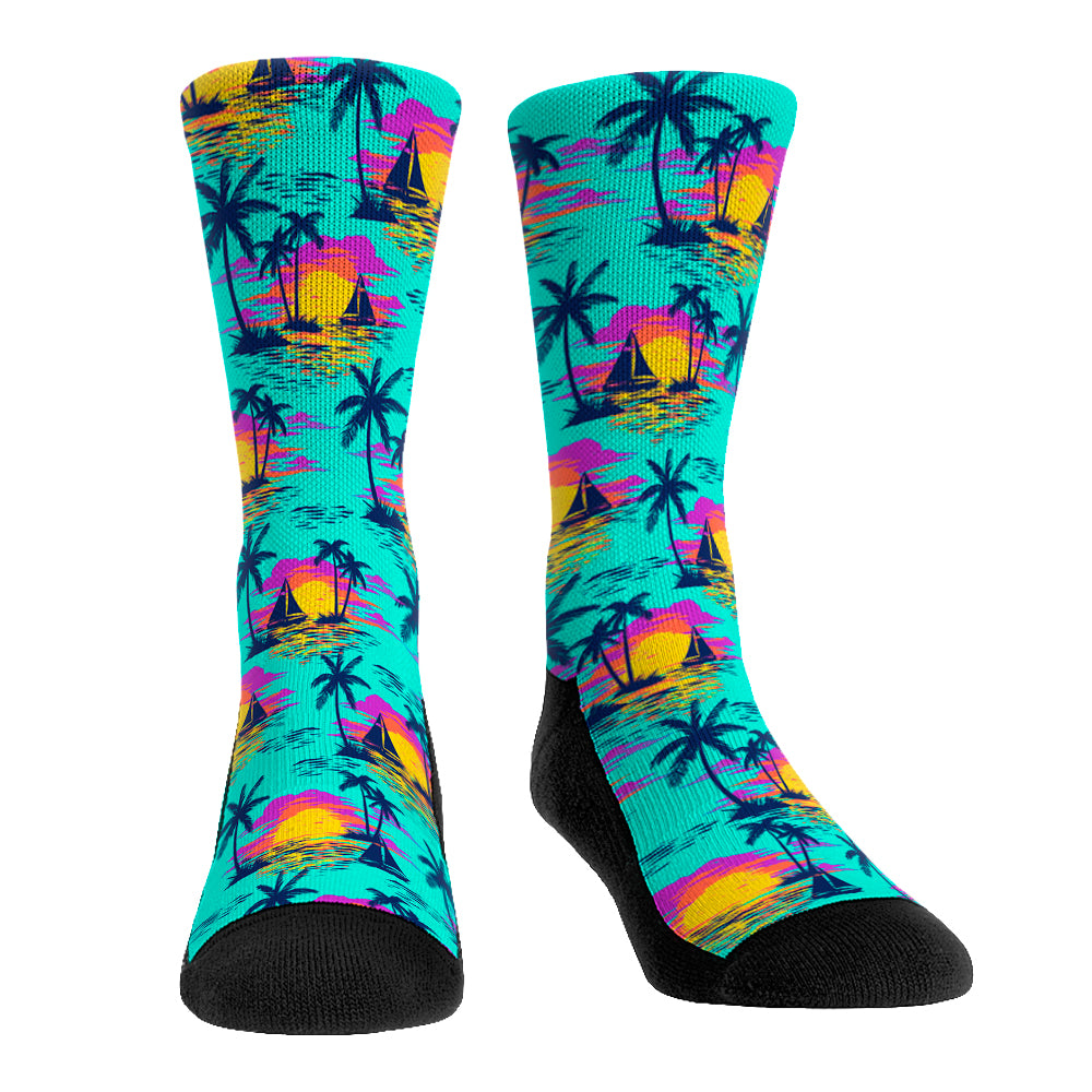 Polynesian Sunset - Rock 'Em Socks - Summer Socks